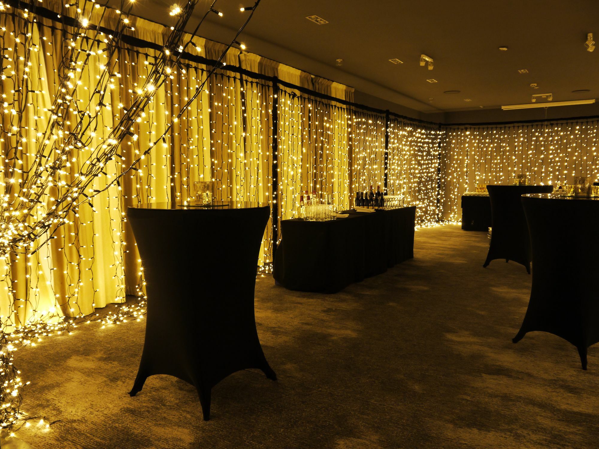 Museum Apartment Hotel, Independent Collection By Evt Wellington Zewnętrze zdjęcie A curtain of LED fairy lights